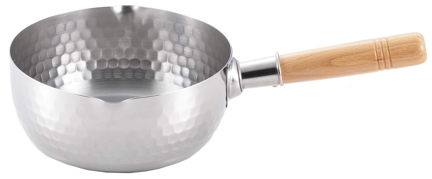 Yoshikawa YH6752 18cm Stainless Yukihira Pot 1.6L IH Gas