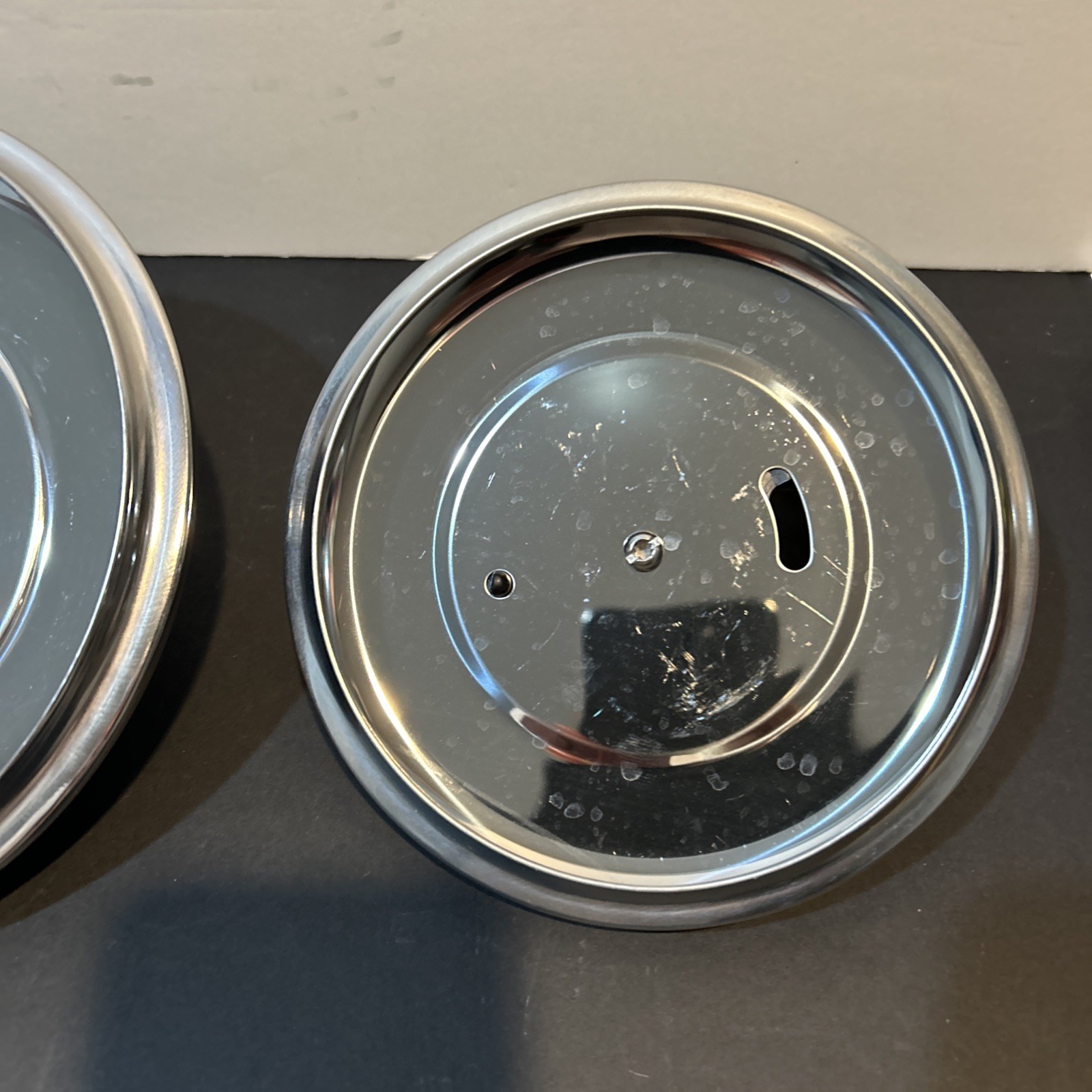 Slide Vent Stock Pot / Pan Replacement Lids 9 3/8”, 6 7/8” And 5 3/8”