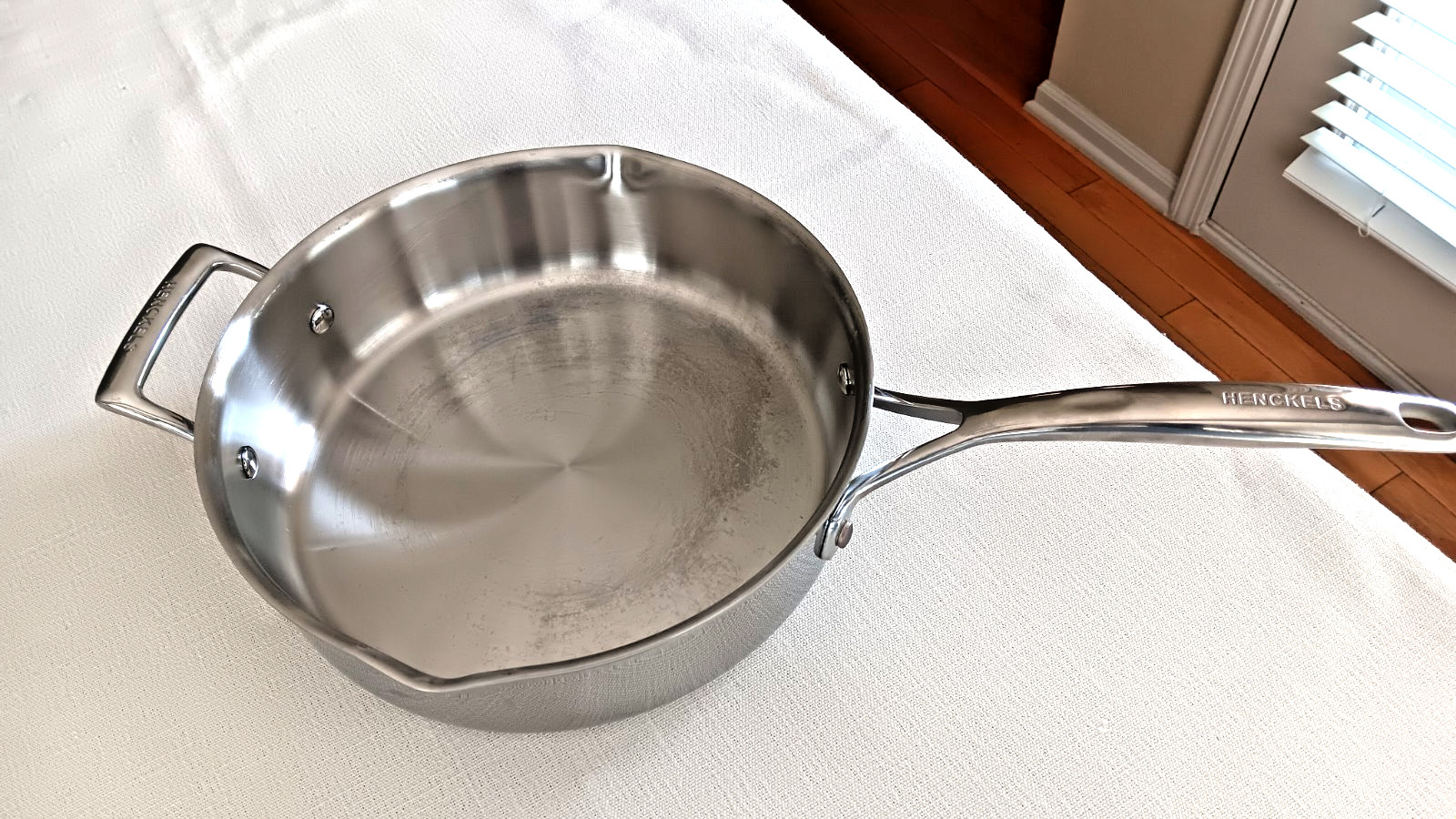 Zwilling J. A. Henckels 18/10 Stainless Steel 4-Quart Pot / Pan w/ Pour Spouts