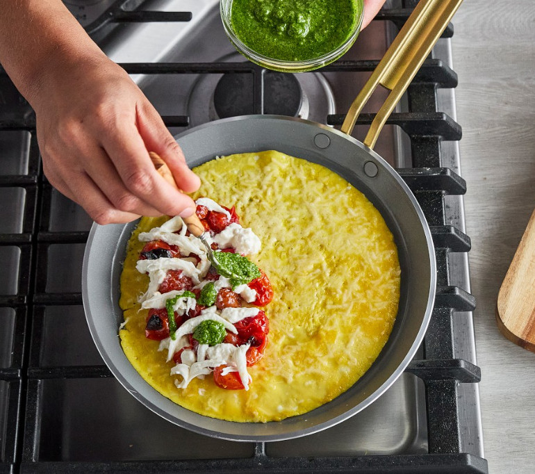 GreenPan™ Stanley Tucci™ Ceramic Nonstick Crepe & Omelette Pan, 10″