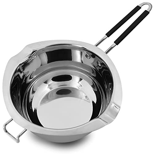 Stainless Steel Double Boiler Pot for Melting Assorted Sizes , Colors