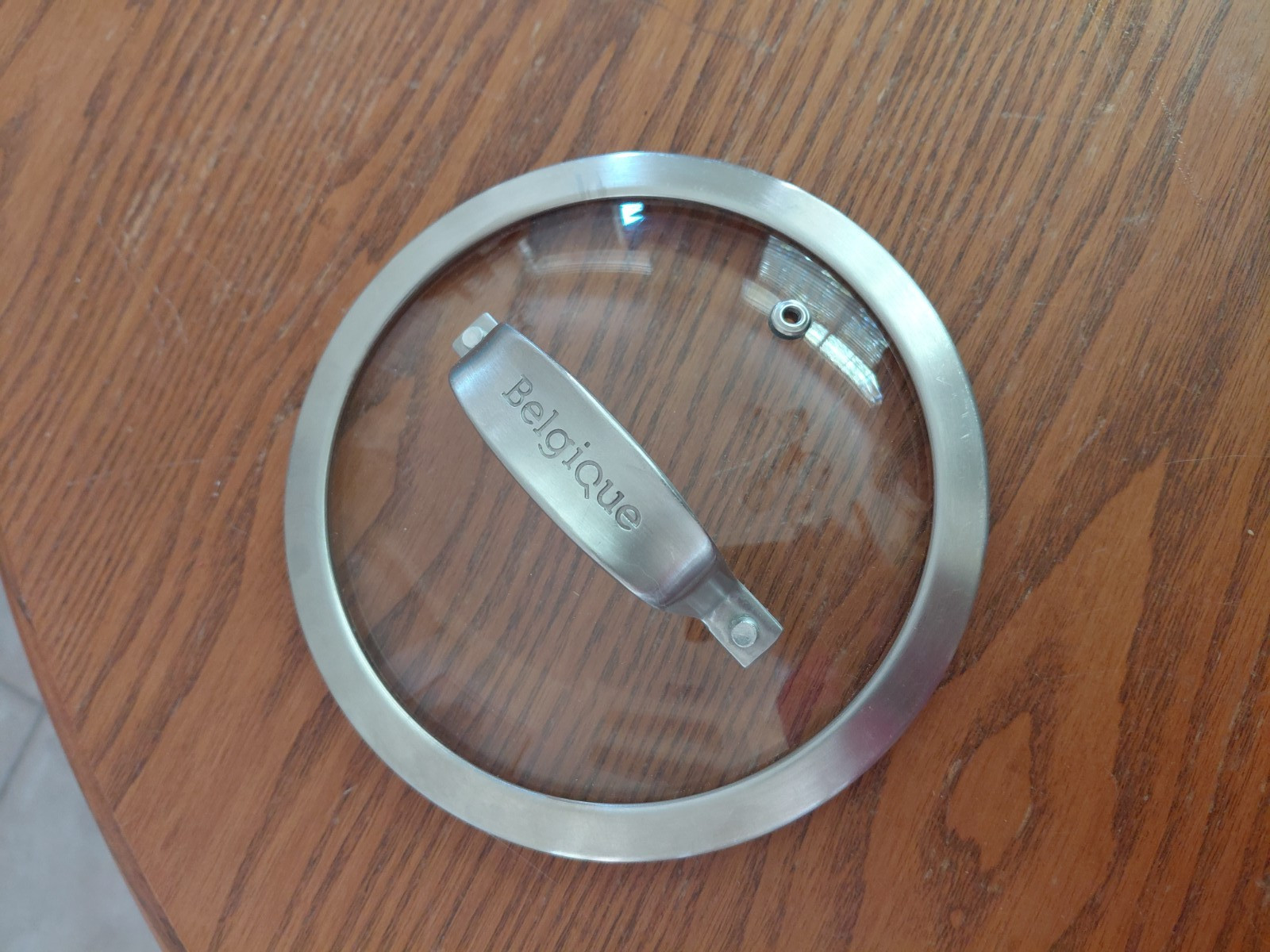 BELGIQUE 6 INCH GLASS REPLACEMENT LID