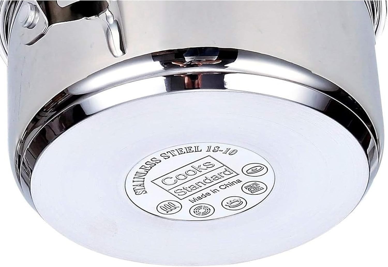 18/10 Stainless Steel 20-Qt Stockpot, Even Heat Distribution