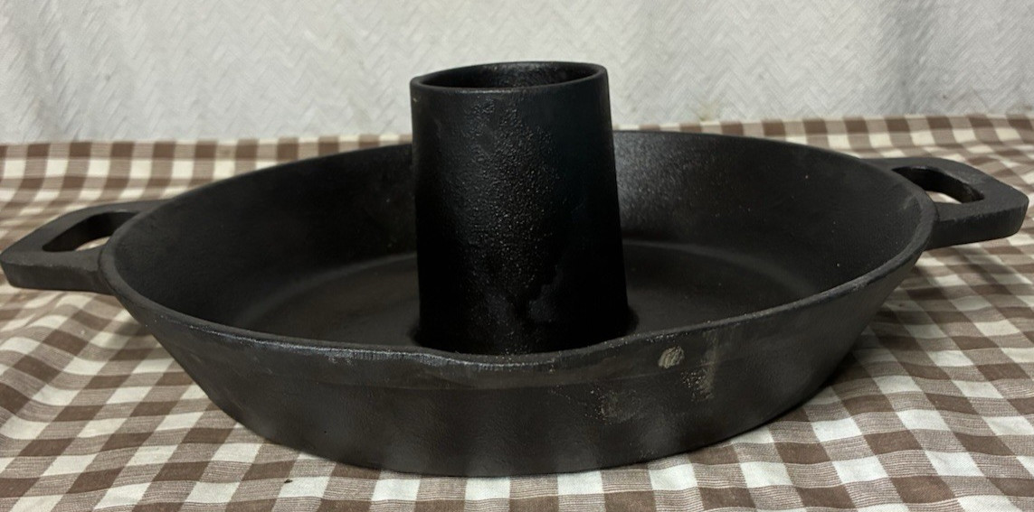 EMERIL VERTICAL POULTRY ROASTER CAST IRON