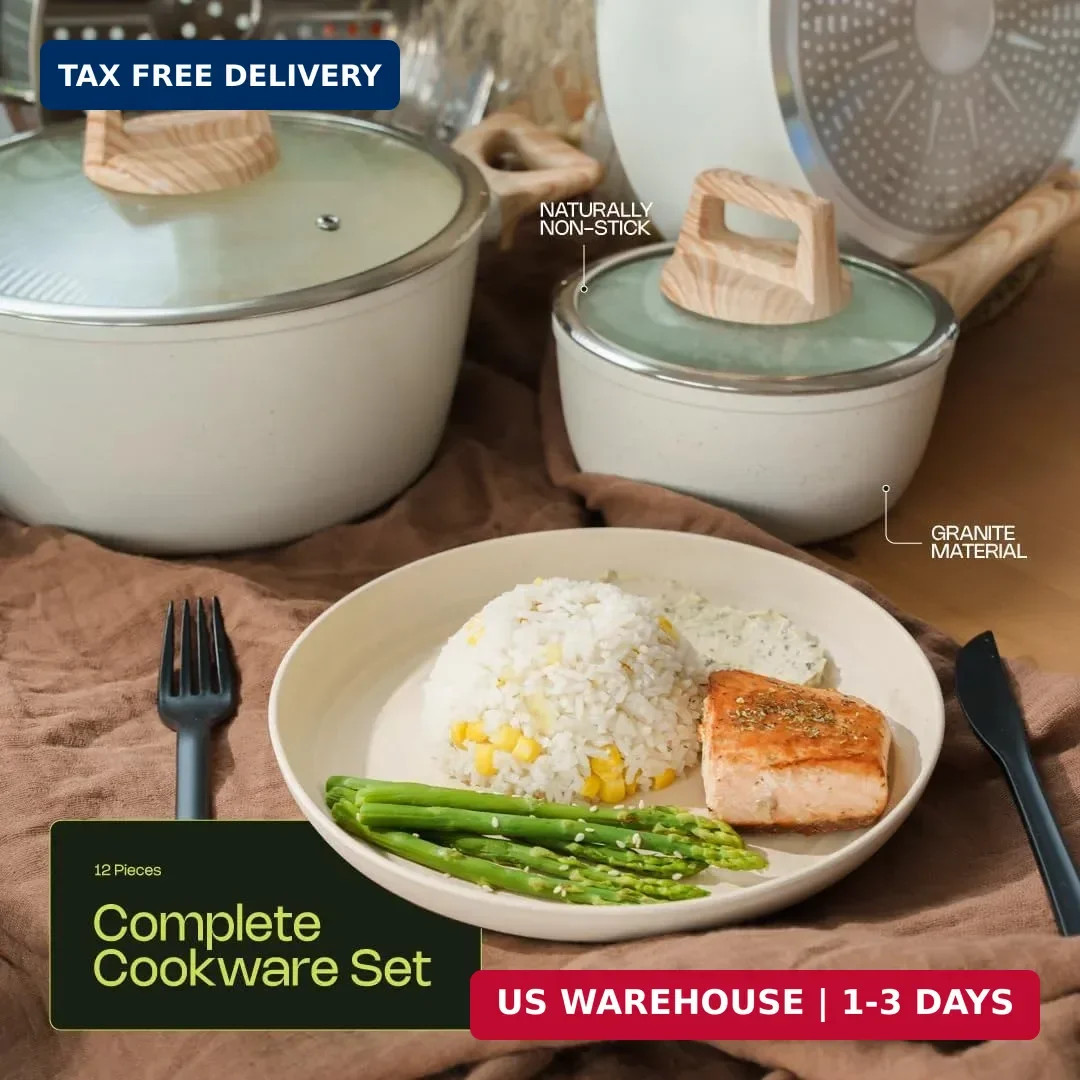 Caldwell 10-Piece Stainless Steel Pots and Pans Set – Professional Induction Coo