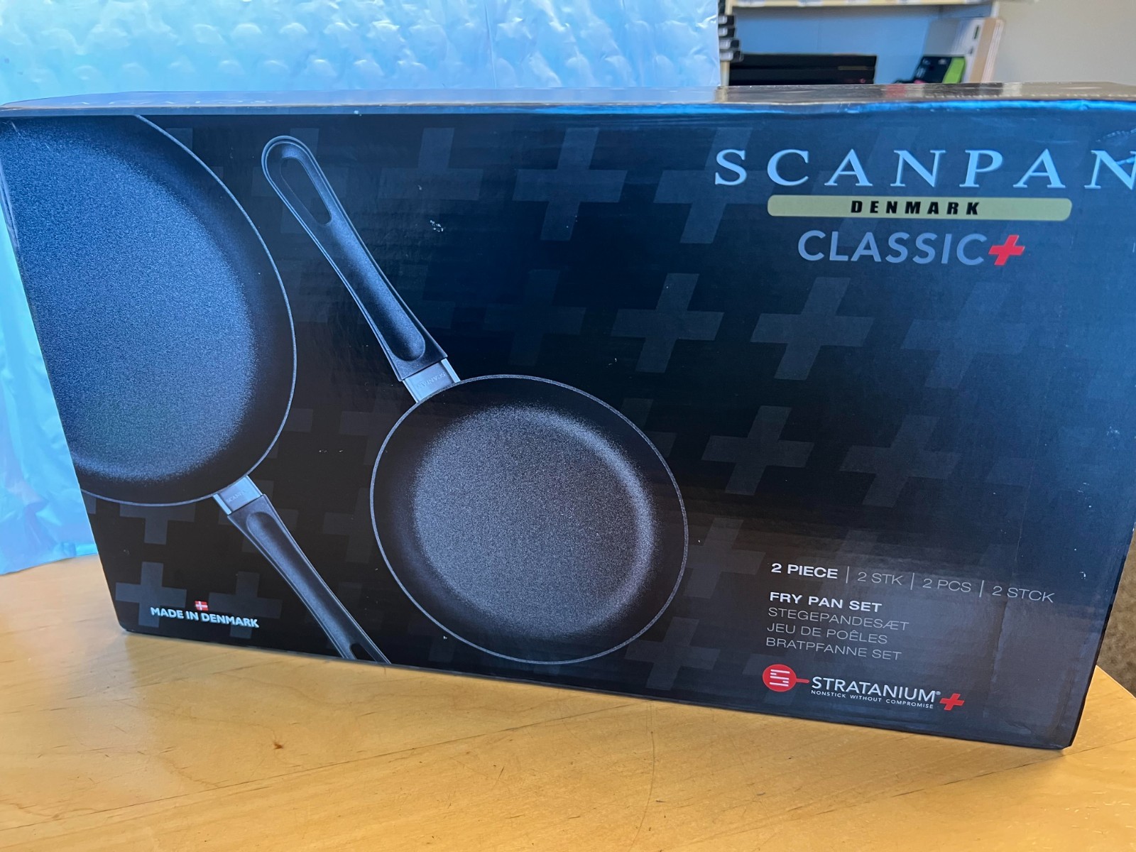 Scanpan Classic Plus – 2 Pc. Fry Pan (8″ & 10 1/4″) 4003202600 in retail box