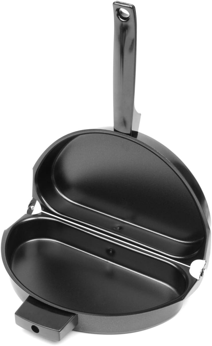 Egg Omelet Maker Pan Non-Stick Folding Omelette Pan 8.75