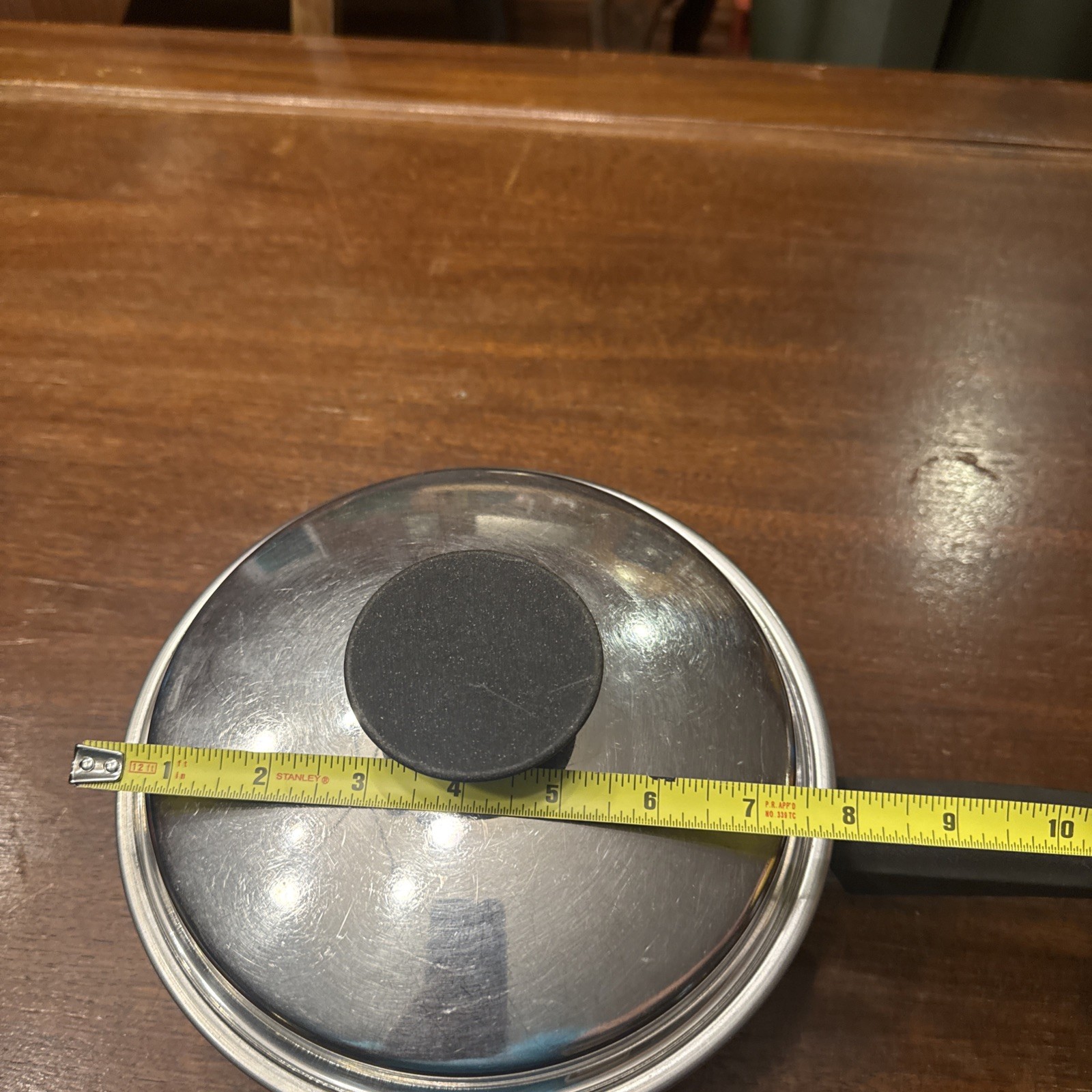 Vintage Seal O Matic Thermium Stainless Steel Pots USA 3 PC Set
