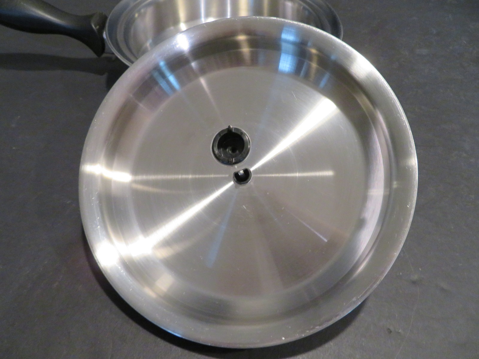 Carico Ultra Tech Saucepan & Lid Stainless Steel 1.5 QT Made In USA