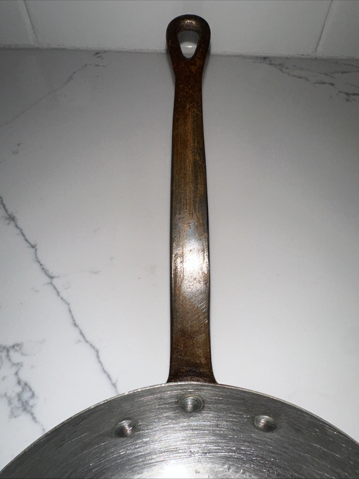 VINTAGE CORDON BLEU BIA FRANCE NICKEL LINED #20 FRY SAUTÉ OMLET PAN 8″