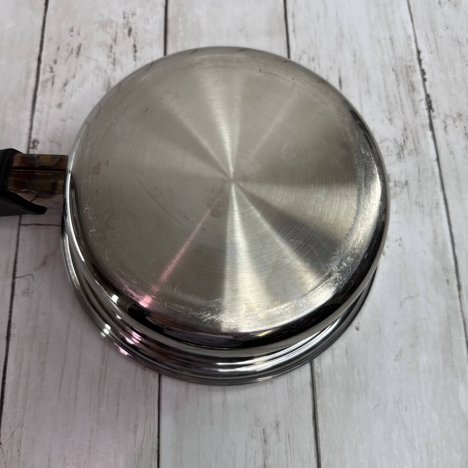 CUTCO Saucepan 1.25 Qt 5 Ply Aluminum Core Stainless With Lid Made in USA