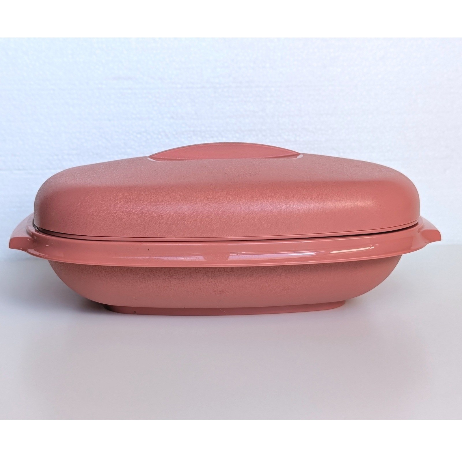 Tupperware Multi-Server Vegetable Steamer 3 Piece Dusty Rose Pink 1273 1274 VTG