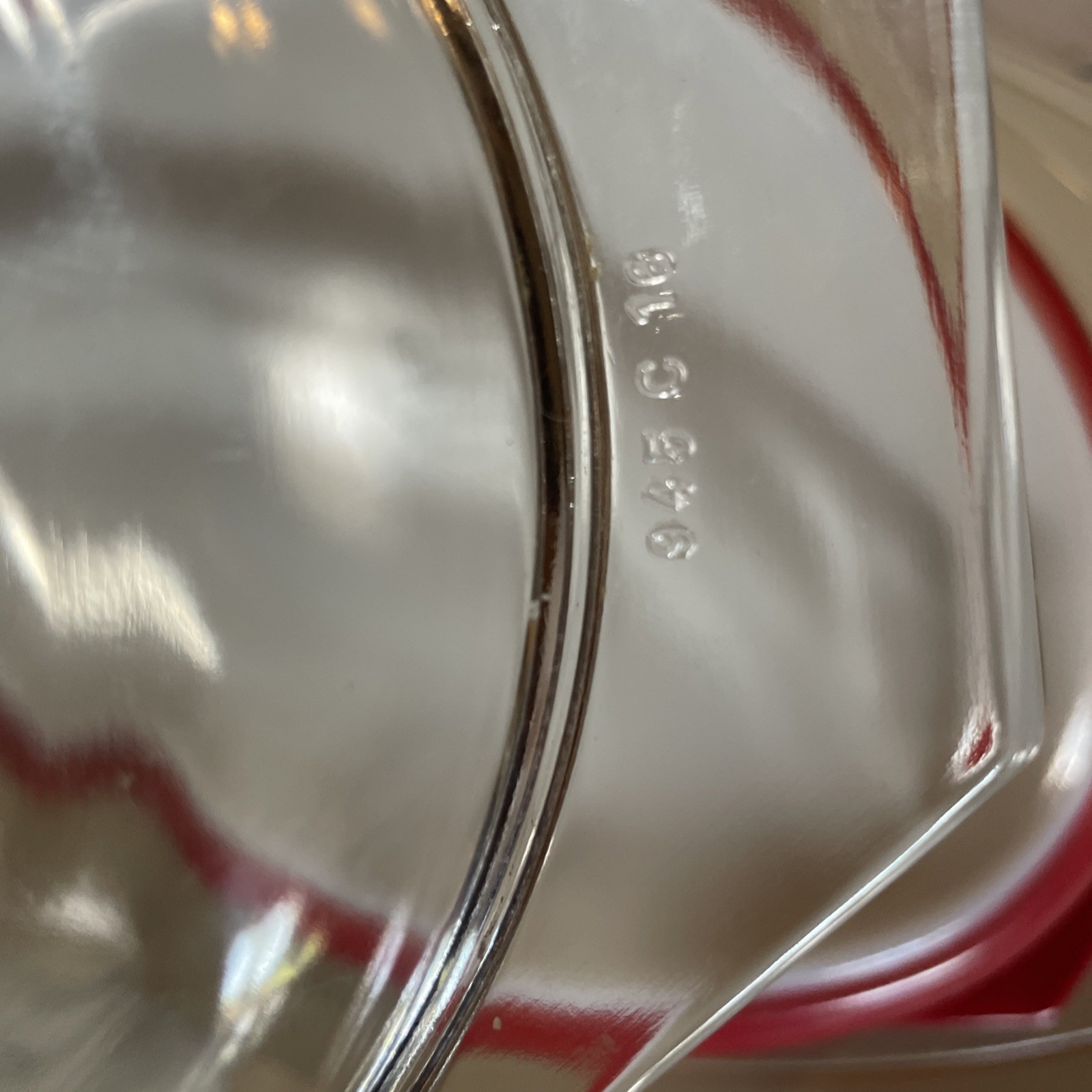 Vintage Pyrex Golden Poinsettia 045 2.5 Qt Oval Casserole Dish with Lid 945C