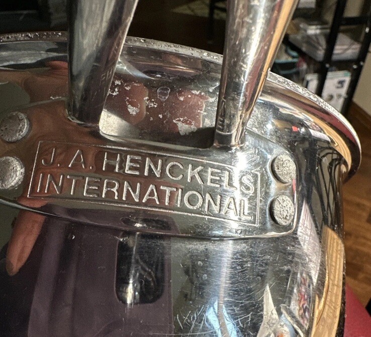 JA Henckels International 2 Qt 1.9L Stainless Steel Saute Pan & Lid
