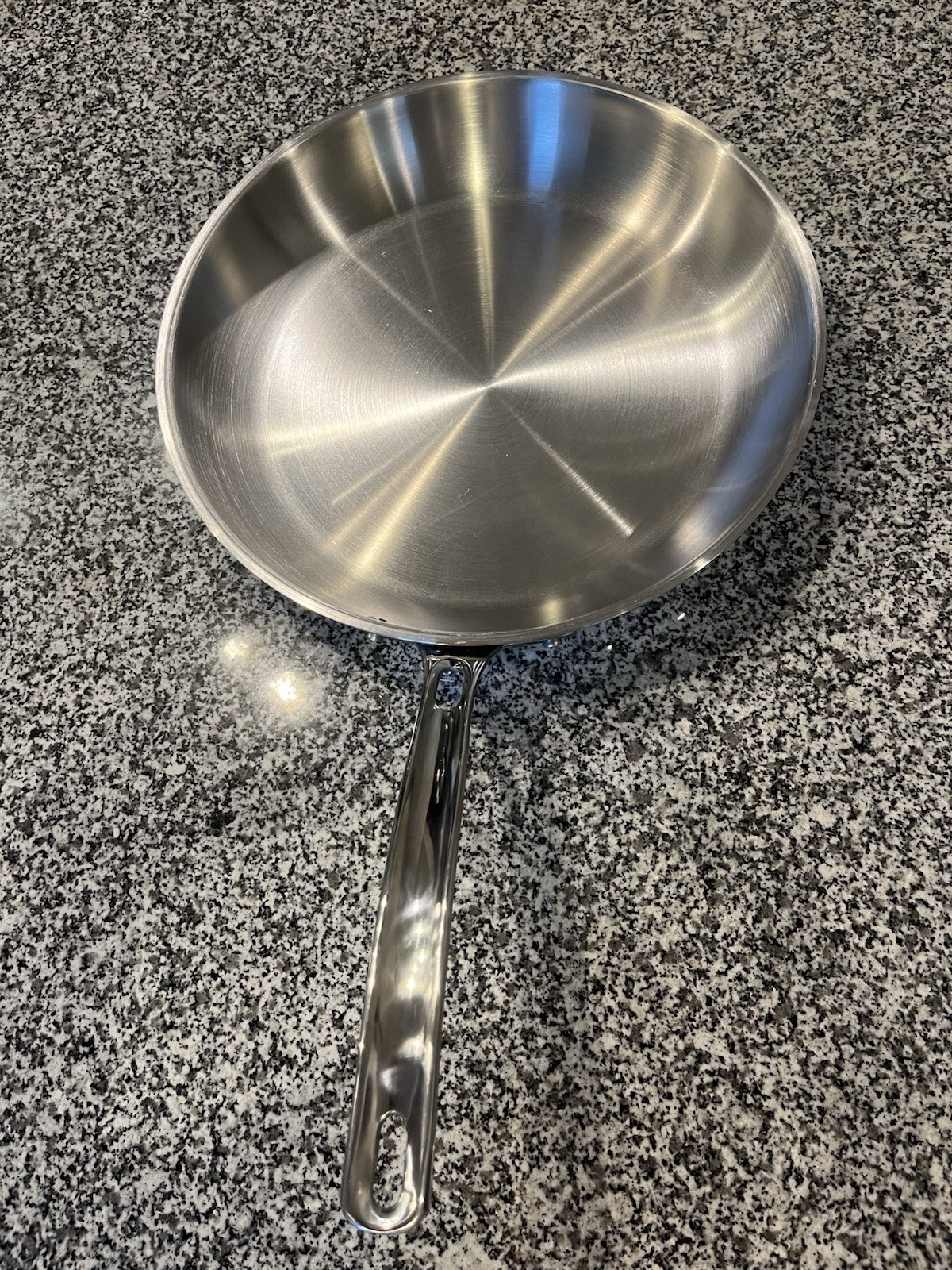 Viking 12 In 3 Ply Stainless Steel Aluminum Frying Pan Dishwasher Safe