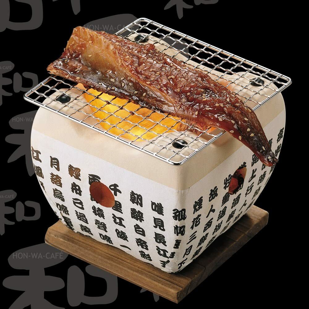 Yakitori BBQ Hibachi Hida Konro Japanese small charcoal gril 14cm 5.5in from JP