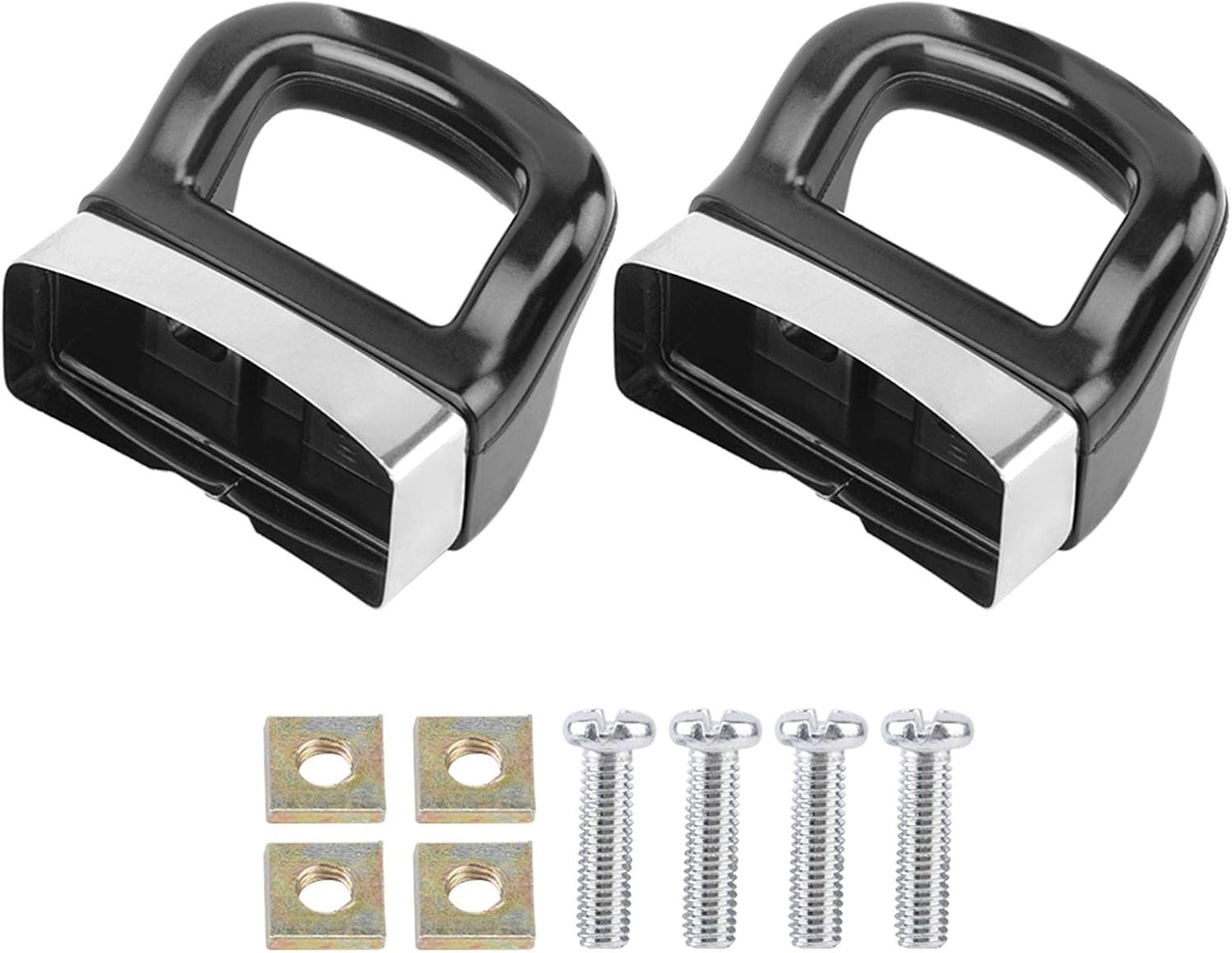 2pcs Replacement Pot Handle, Metal Short Pan Side Handles Ear Replacement, Anti