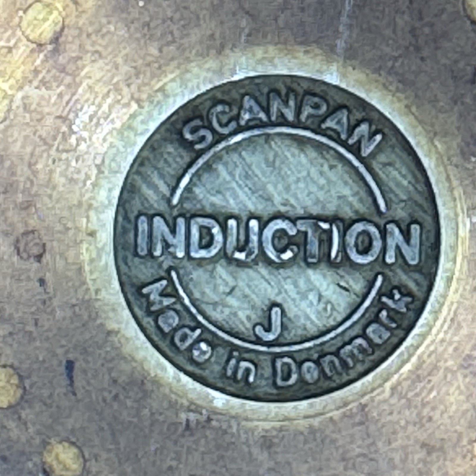 SCANPAN INDUCTION J SKILLET Frying Pan With GLASS LID 12 3/4″ Made In Denmark