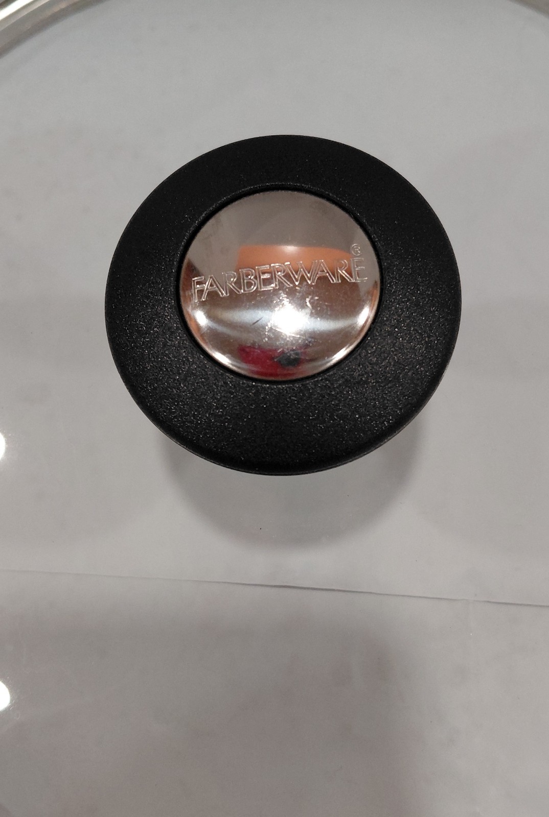 FARBERWARE 8½” Glass Lid ONLY Insulated Knob Pot/Pan REPLACEMENT Top #I1AO408