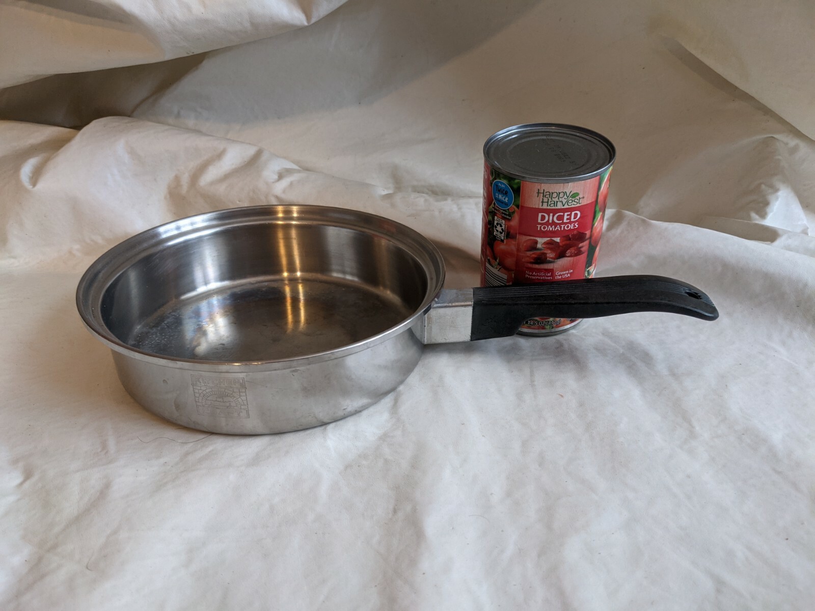 Kitchen Craft 1.5 QT 8 inch Stainless Steel Sauce Pan Pot No Lid