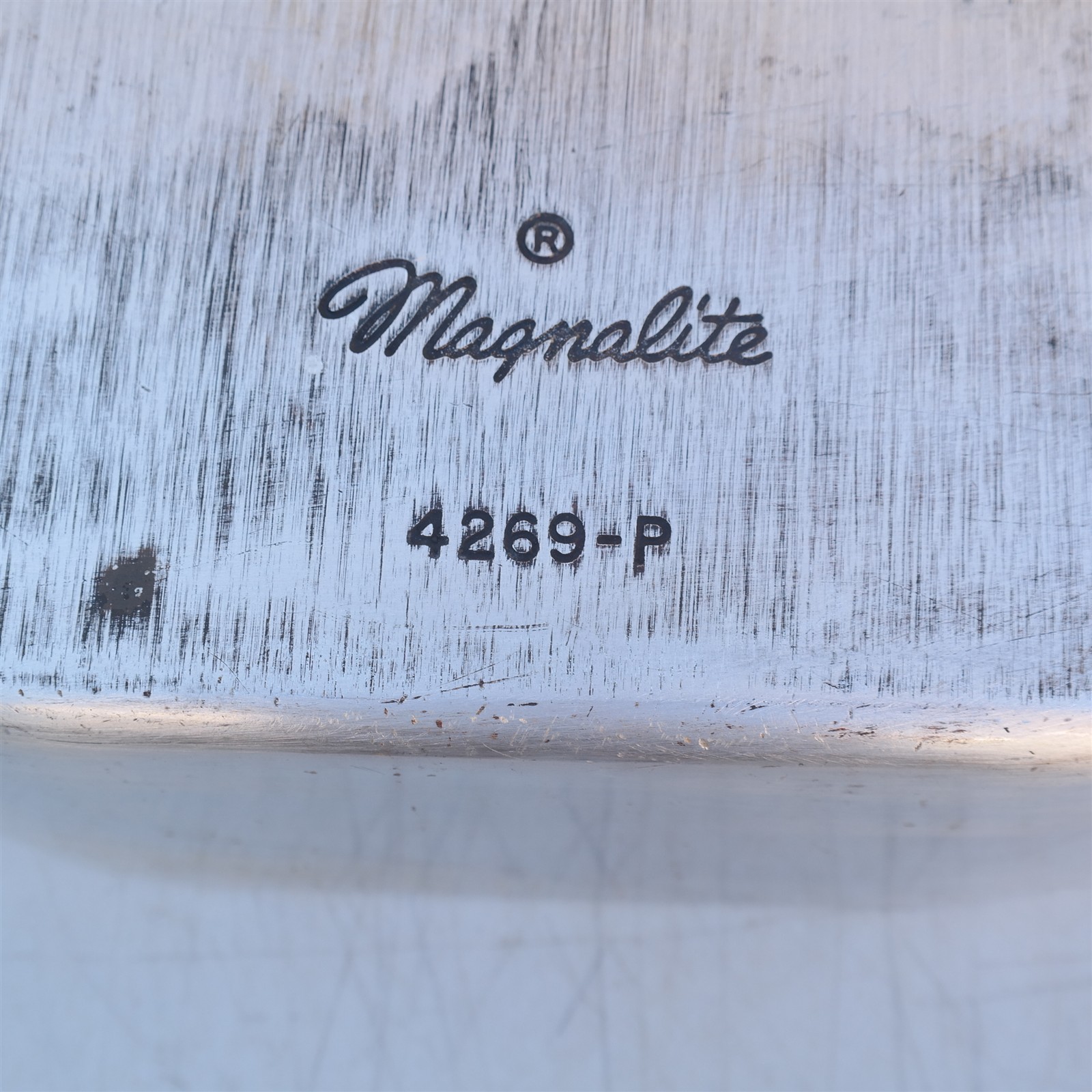 Vtg Wagner Ware Sidney -O- Magnalite Extra Large 17 qt Roaster 4269 Roasting Pan