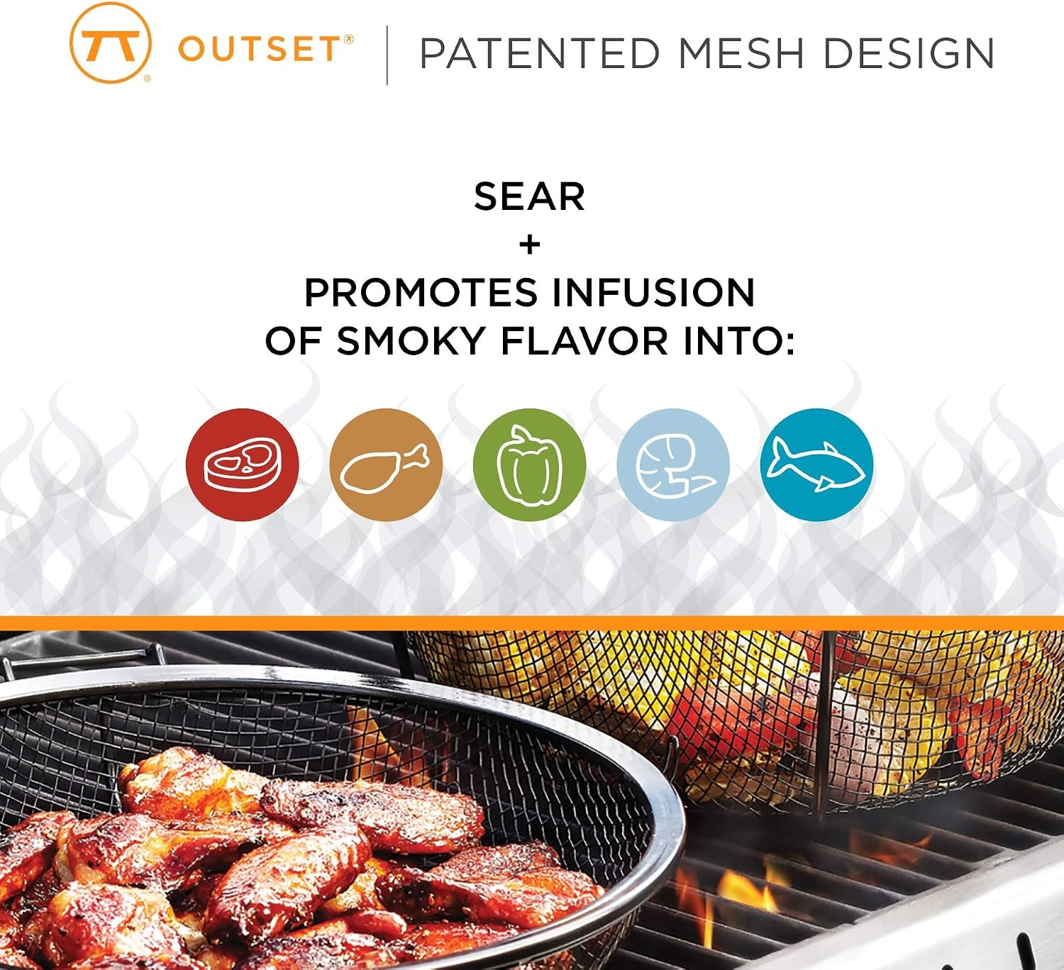 11 x 16.5 x 4.25 inches Non-Stick Mesh Roasting Pan