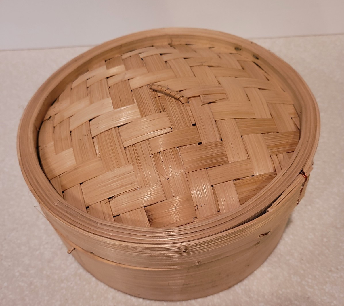 Handmade 8 inch Bamboo Steamer Basket