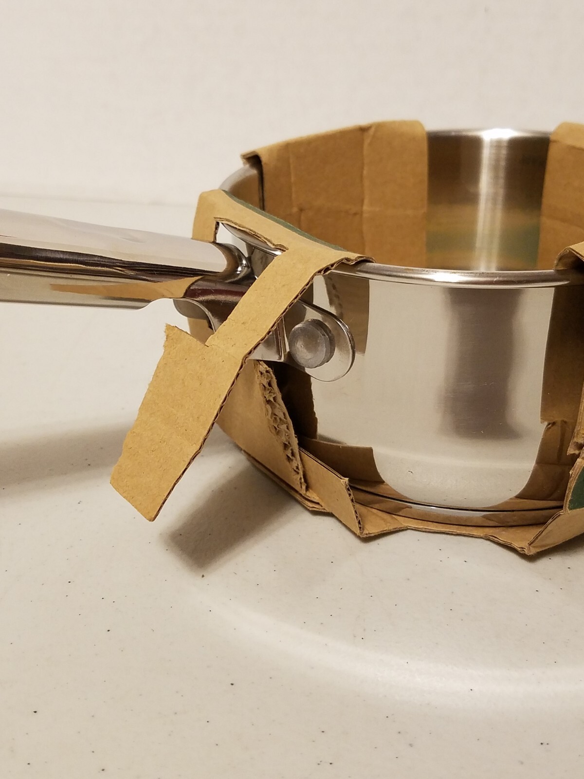 Maxam Stainless Steel 1 Quart Saucepan, Eco Friendly Cookware, Heavy 5-ply Const