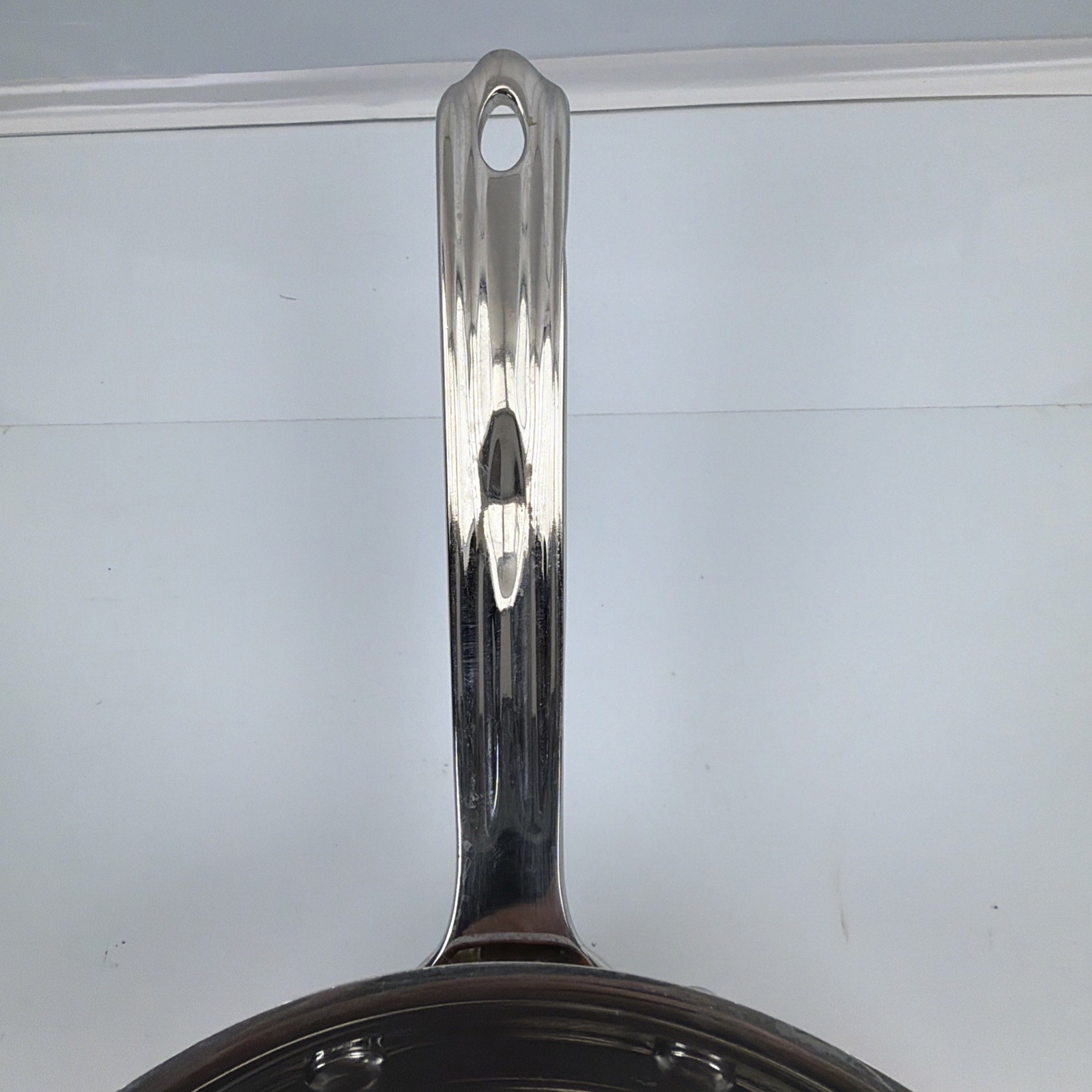 Cuisinart Heavy Copper Stainless 8” & 10″ Skillet Pan PCT22-20 PCT22-24 EUC
