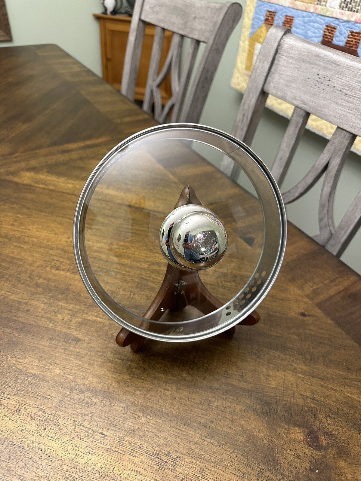 Glass Stainless Steel Replacement Lid Pot Pan (7 5/8” Inner) 8 3/4″ Outer Strain
