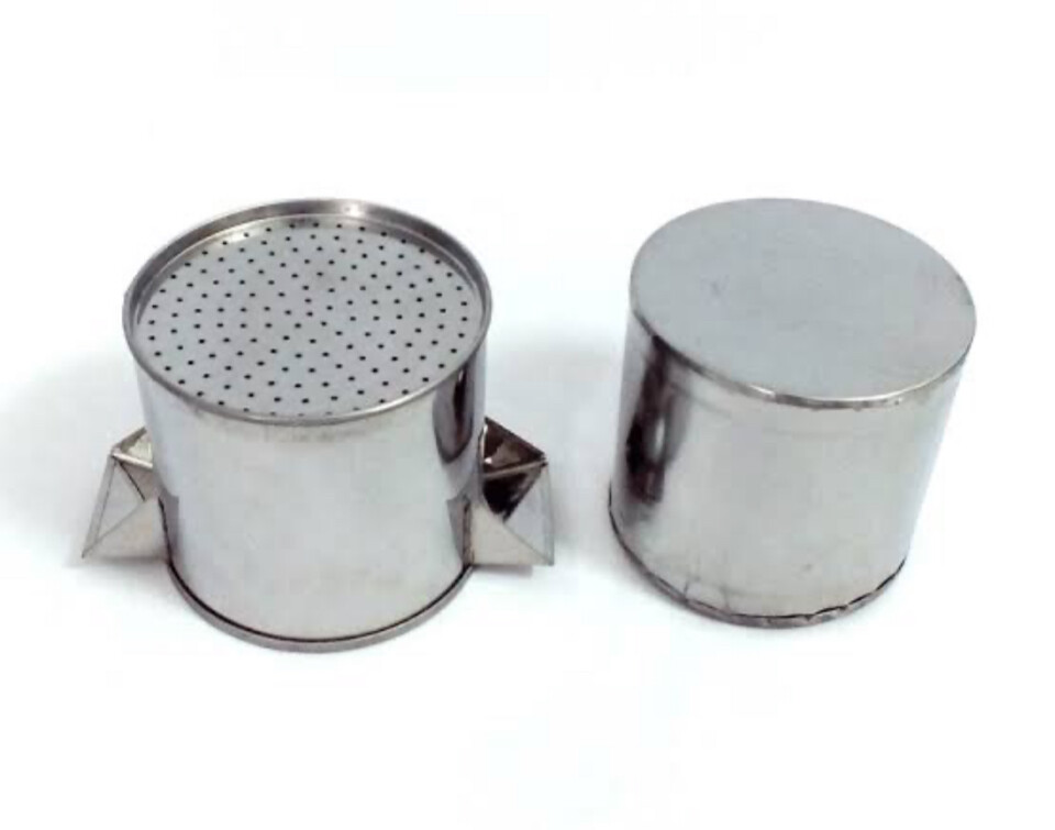 Thai Traditional Maker Rice Noodle Mold Stainless Steel Cookware 4.5 inches
