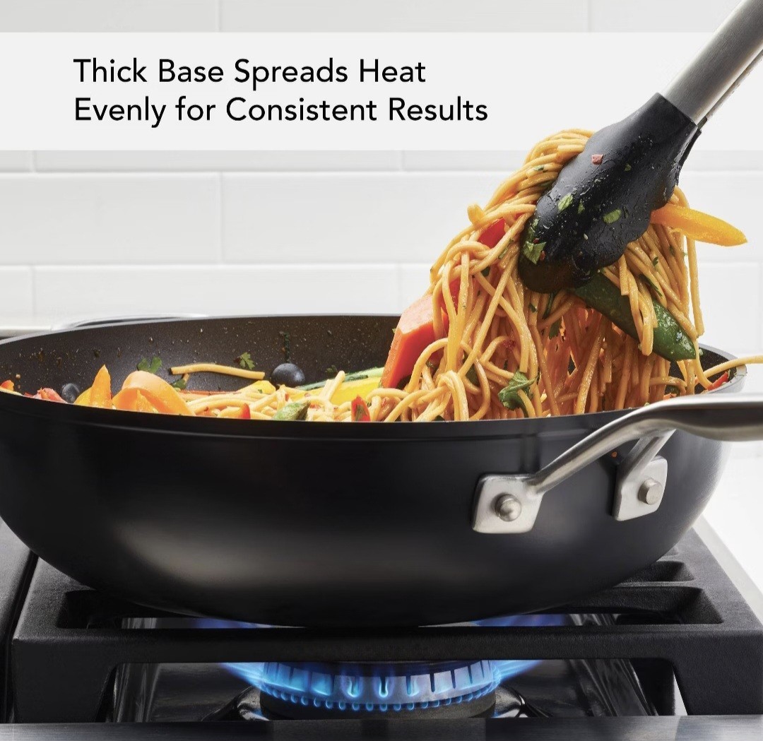 KitchenAid Hard-Anodized Aluminium 12.25″ Induction Non-stick Wok BRAND NEW