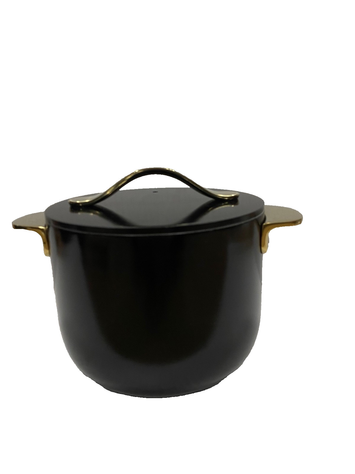 Caraway Petite Cooker 2 Qt Ceramic Coated Pot Free From Forever Chemicals Black