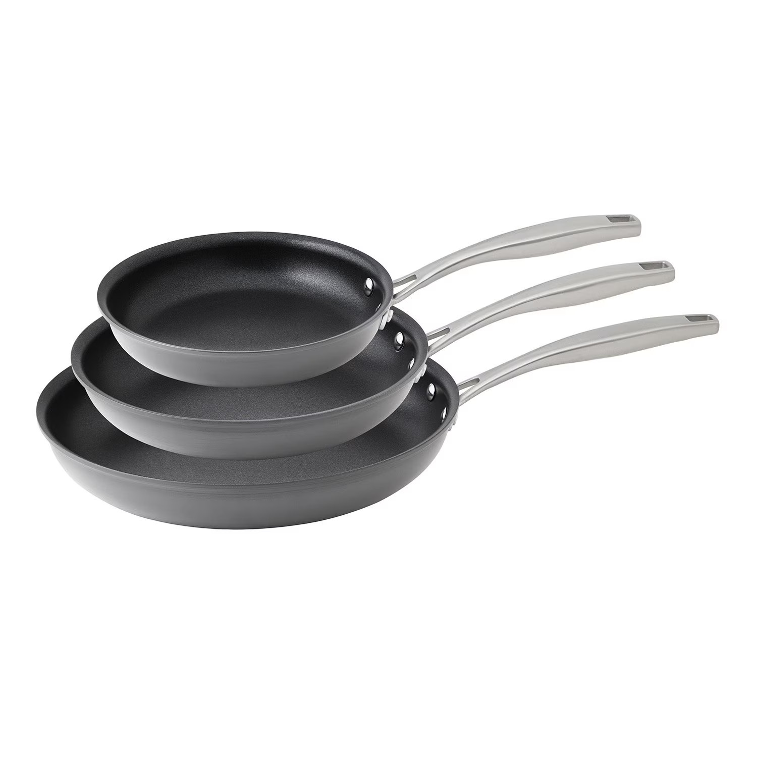 Member’s Mark 3-Piece Hard Anodized Fry Pan Set