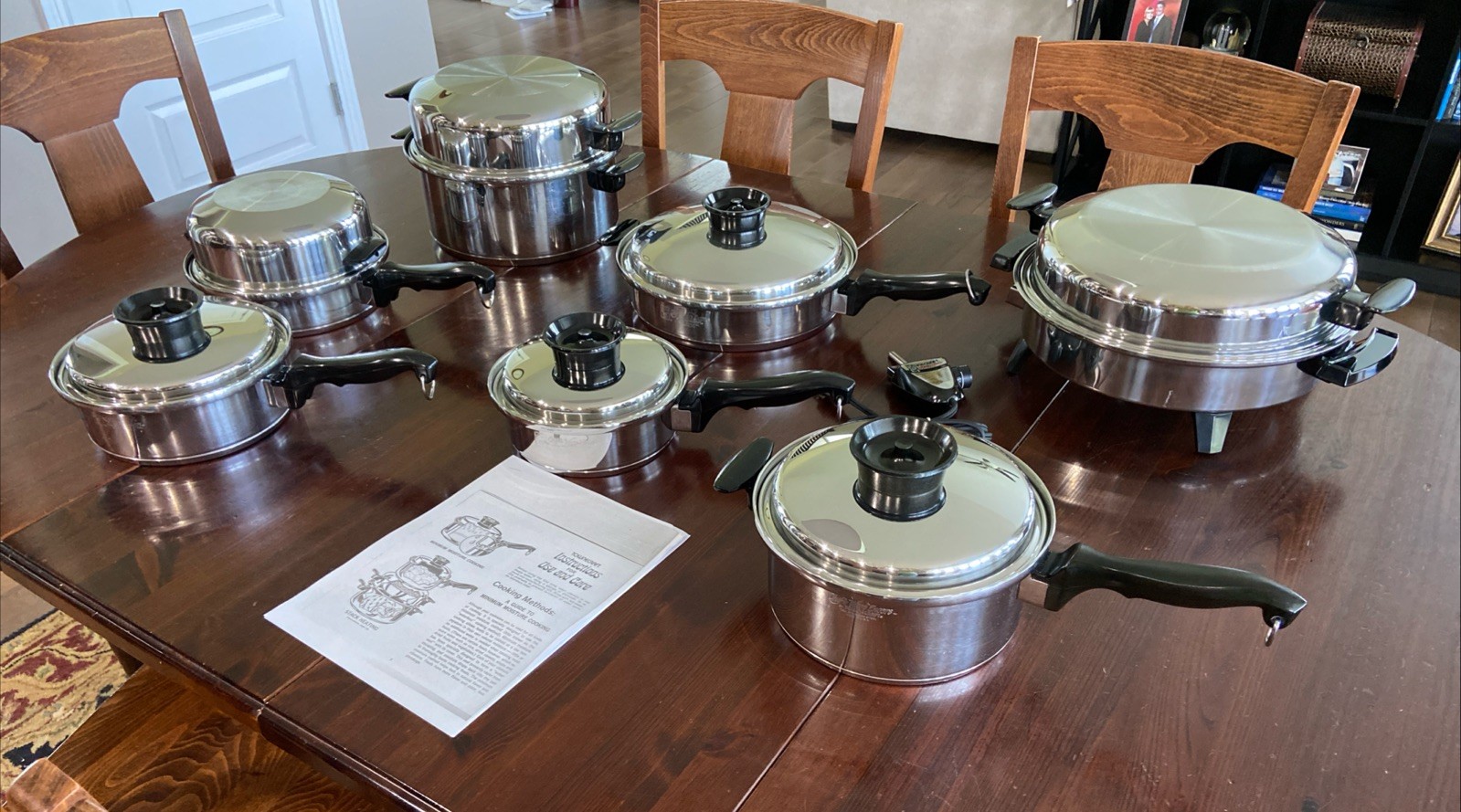 Townecraft Chefs Ware Cookware Set With Electric Skillet