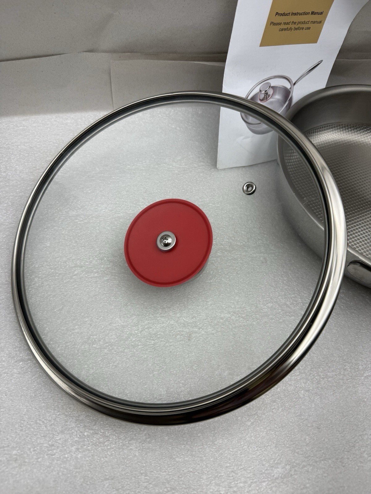 Ptacivow 10″ Titanium Pans for Cooking,99.6% Titanium Frying Pan Healthy *READ..