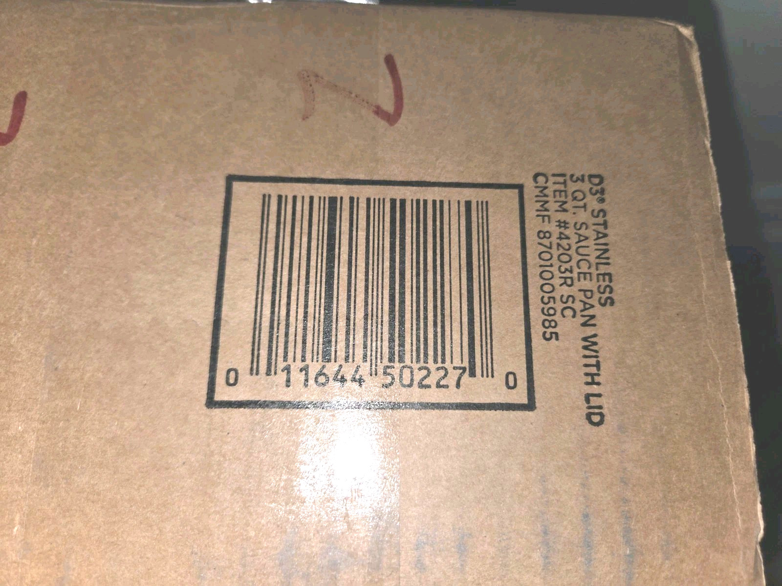 All-Clad D3 Stainless Steel 3 Quart Sauce Pan with Lid New In Box