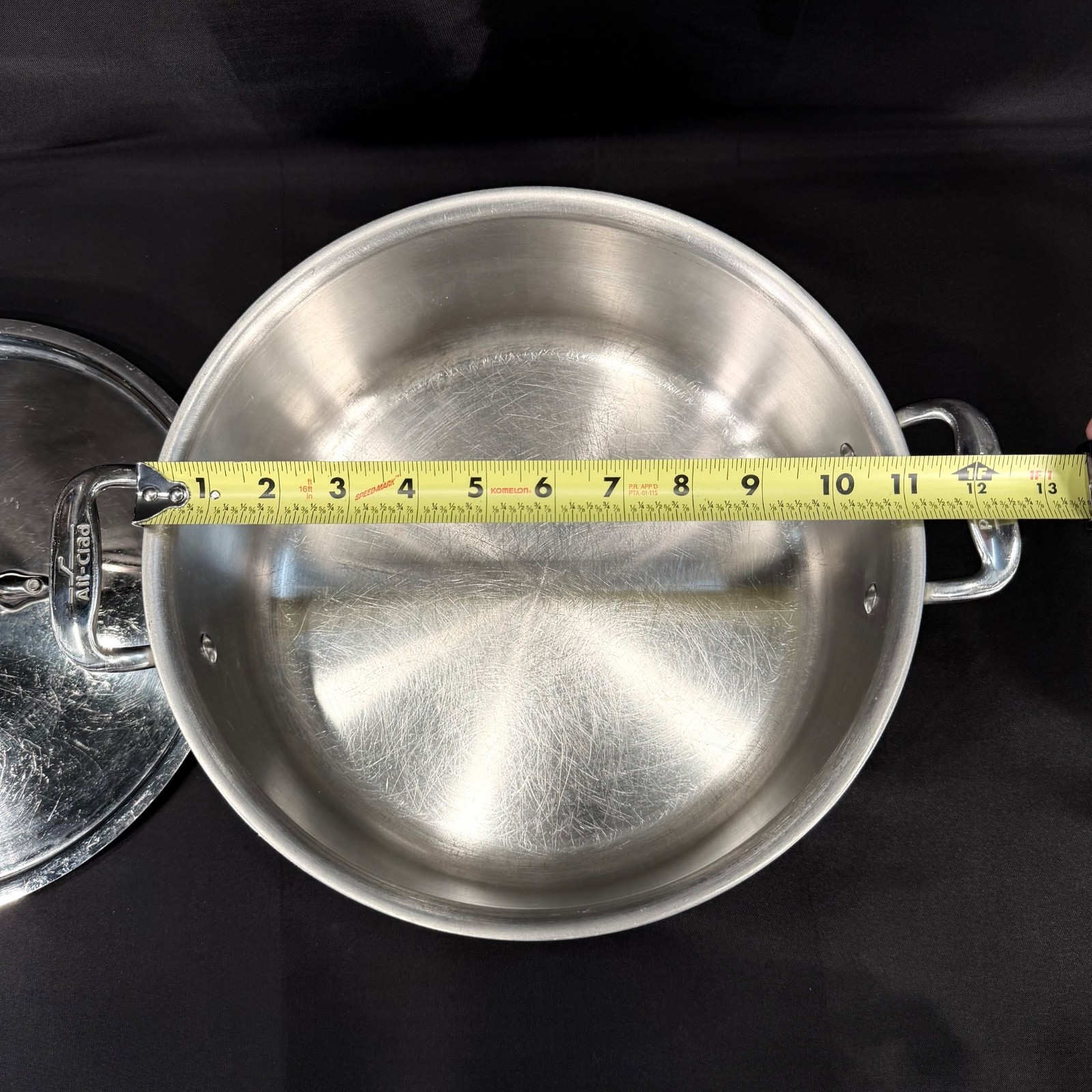 Vintage All Clad Master Chef2 Stockpot 6 Qt. Stainless Steel w/Lid – Made in USA