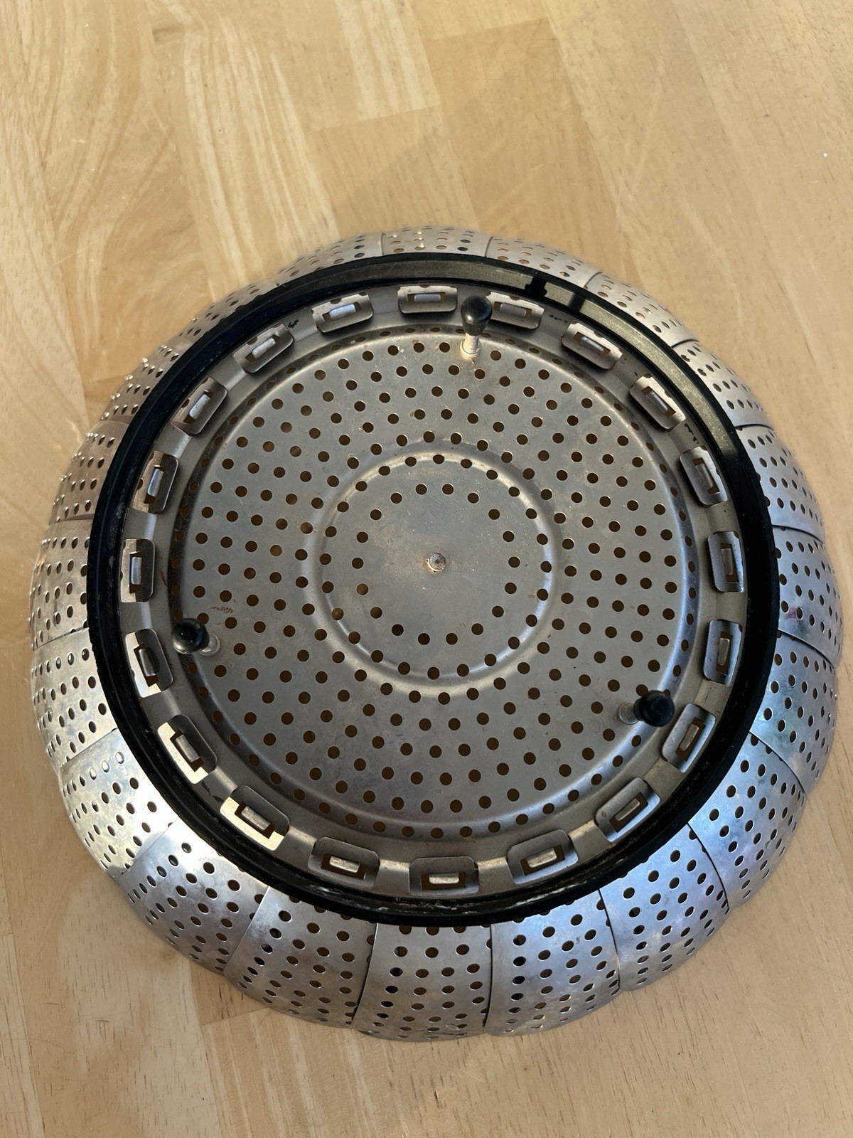 Pampered Chef Stainless Steamer For Stovetop Pans #2892 ~ Retired item