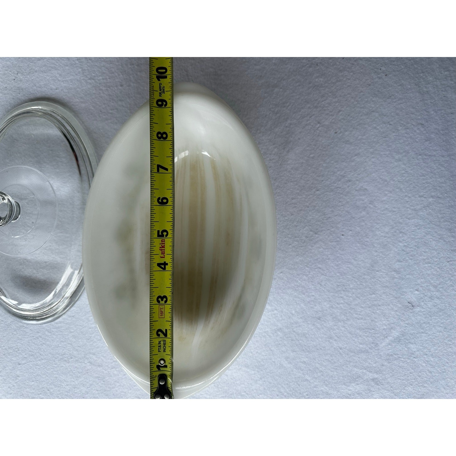 Vintage Glasbake Baking Dish with Lid