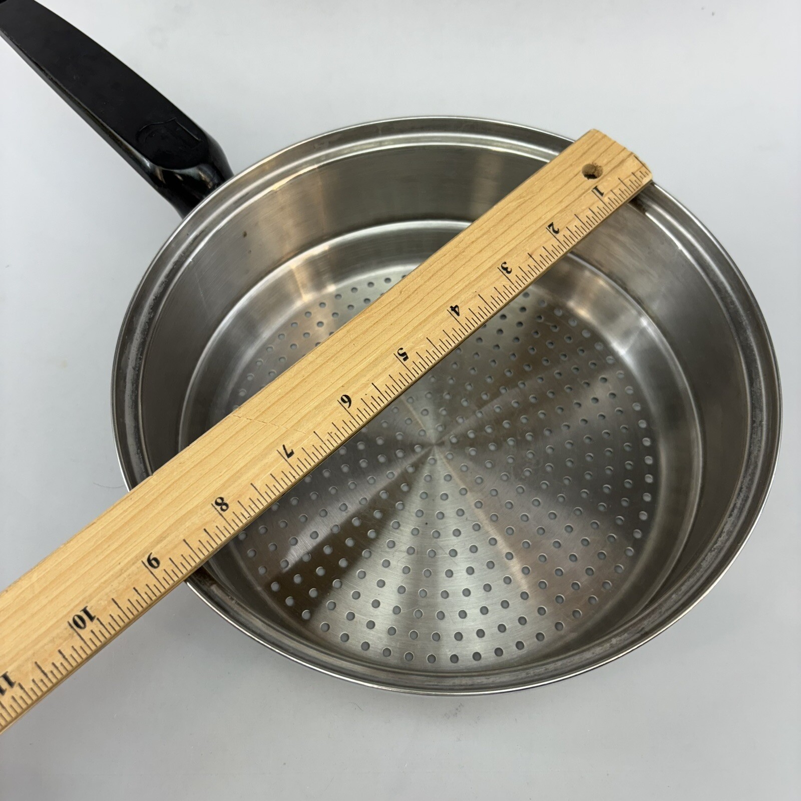 Lifetime T304 Stainless Steel 8.5” Steamer Insert Pot USA Cookware