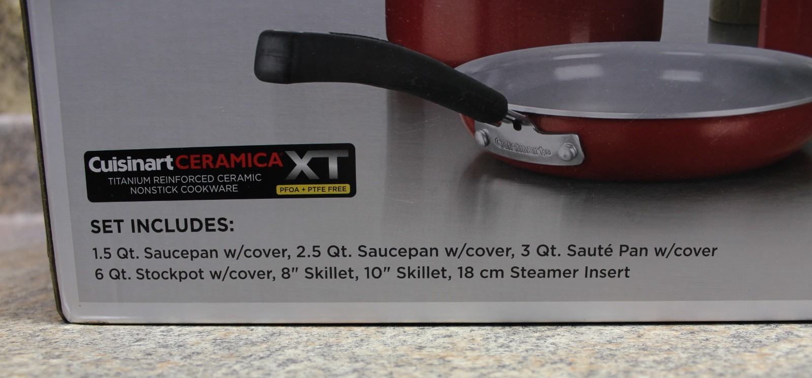Cuisinart 54C-11R Advantage Ceramica XT Nonstick 11pc Set