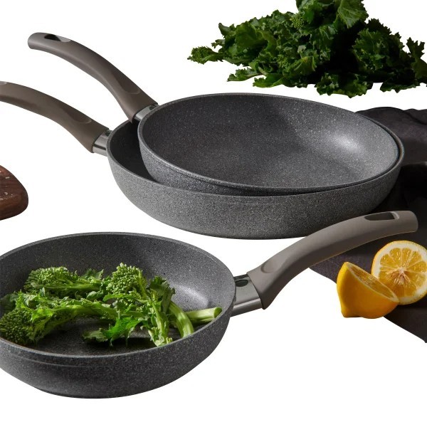 Ballarini Modena by Henckels Forged Aluminum 3-piece Fry Pan Set, 8″, 10″ & 12″