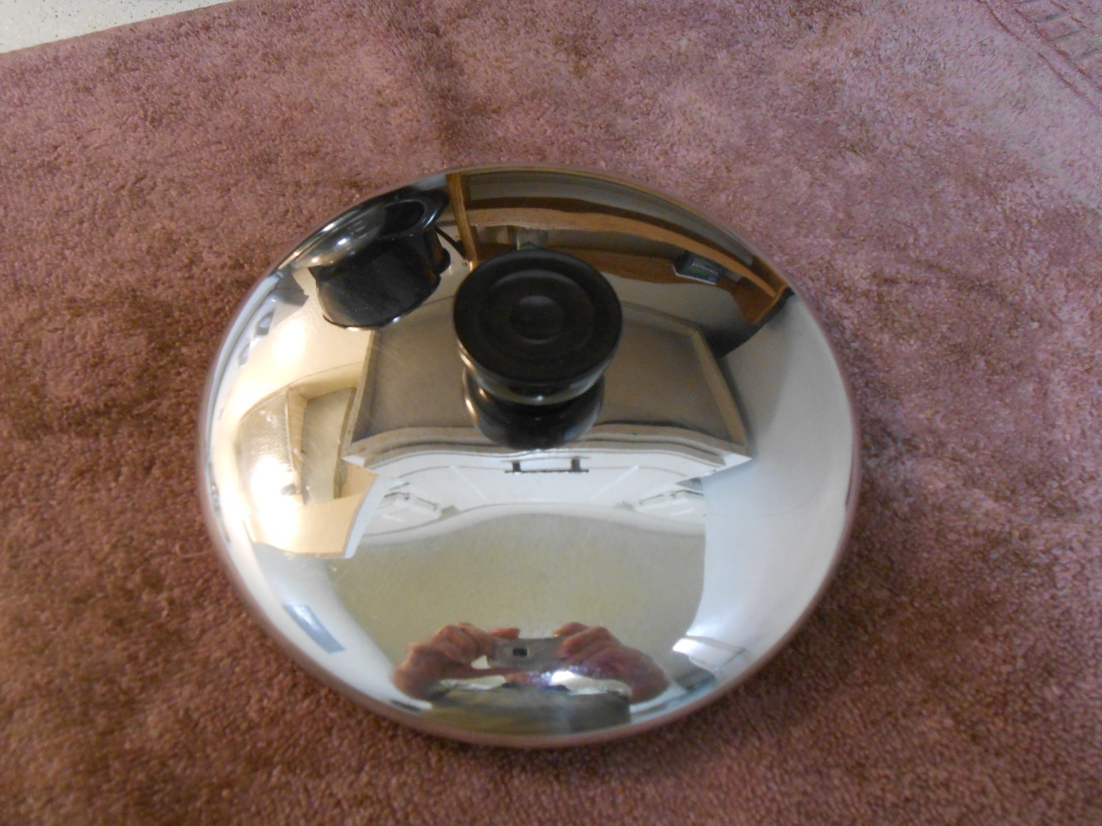 REVERE WARE Saucepan LID (only) 7 1/4″ Stainless fits 2-3 qt. pots FREE SHIPPING