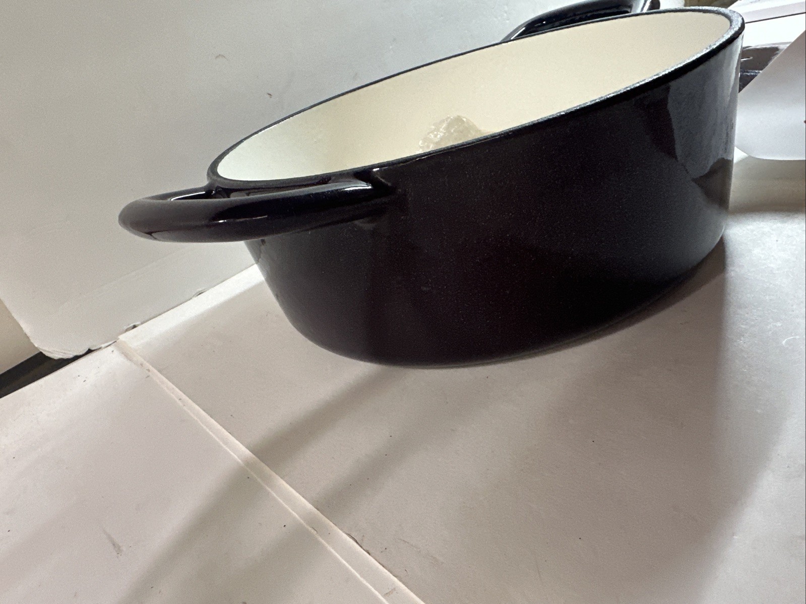 Cook’s Essentials Sparkle Enamel 3-quart Dutch Oven W/ Trivet