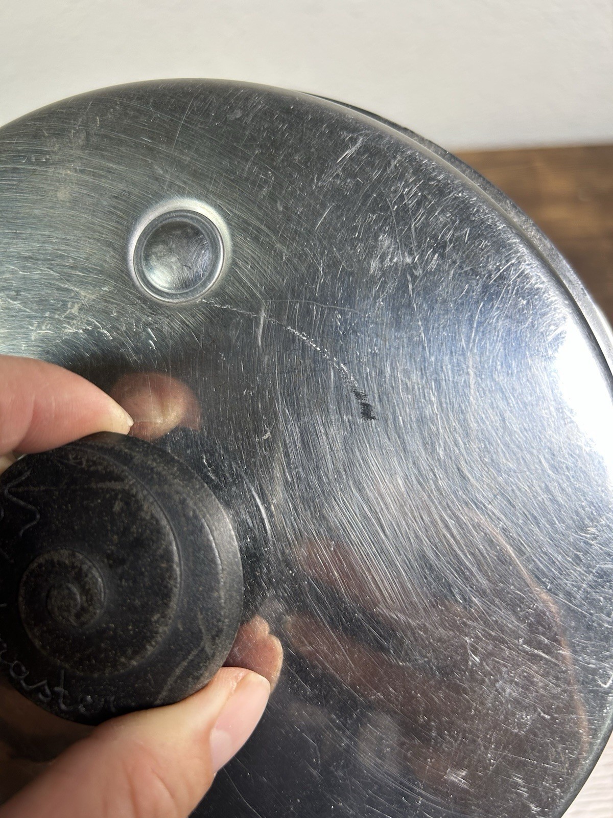 Vintage Saladmaster Vapo Steam Replacement Lid 7 5/8″ Salad Master Vented Lid