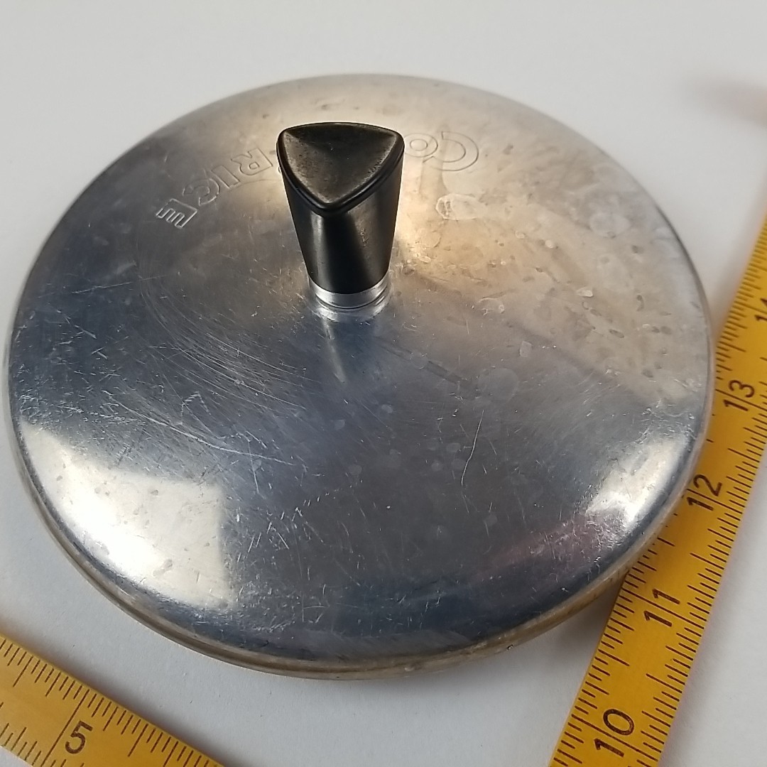 Comet Rice Steamer Pot Aluminum Double Stovetop Cooker Pan Excellent Vintage