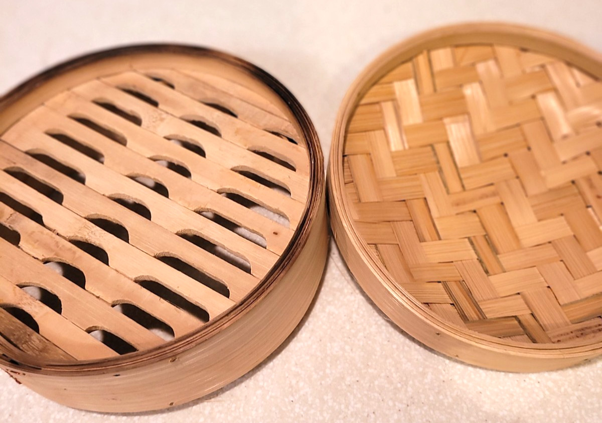 Handmade 8 inch Bamboo Steamer Basket