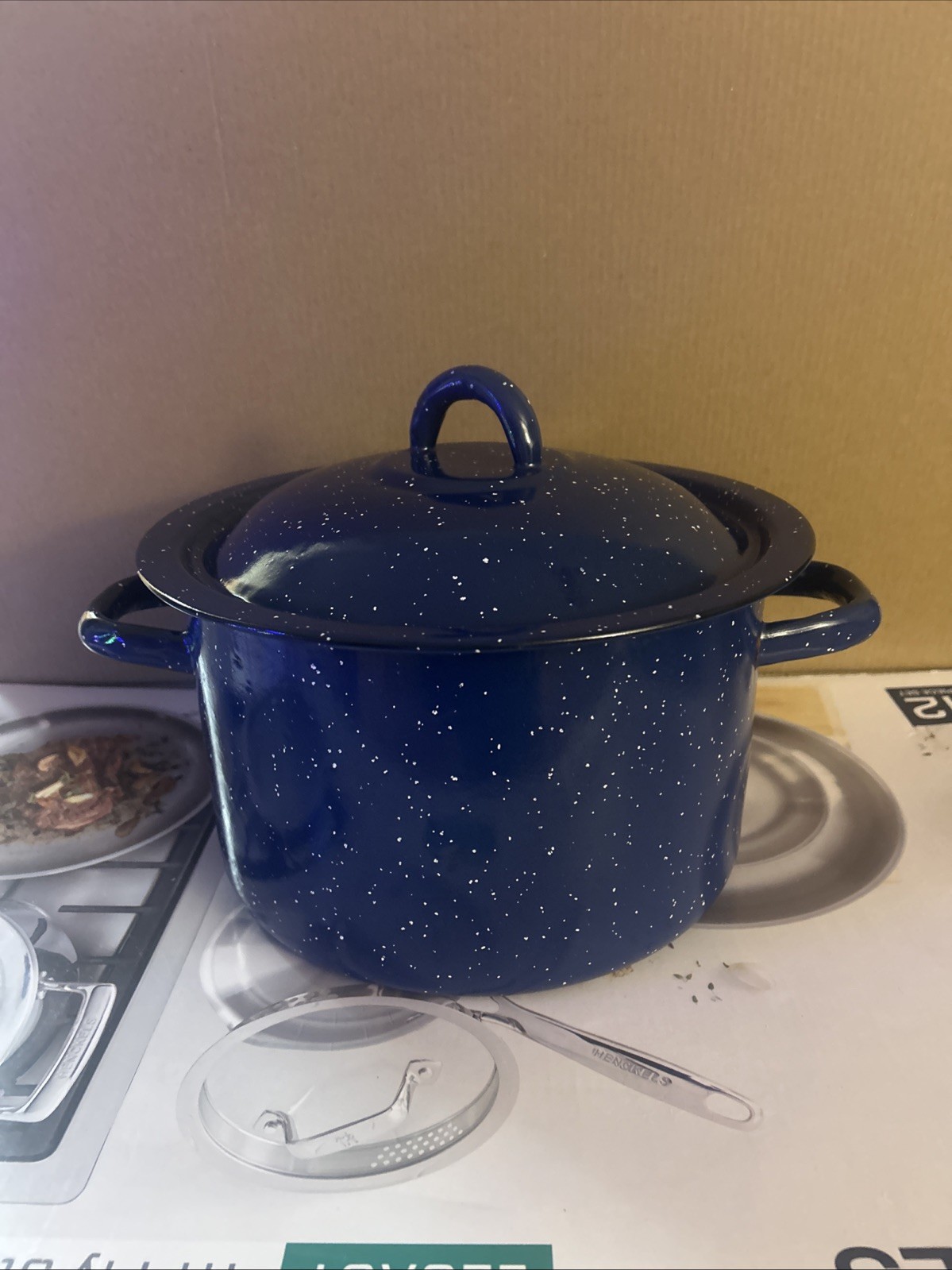 Pots And Pans Set Various Sizes Various Colors Includes Lids In Good Condition
