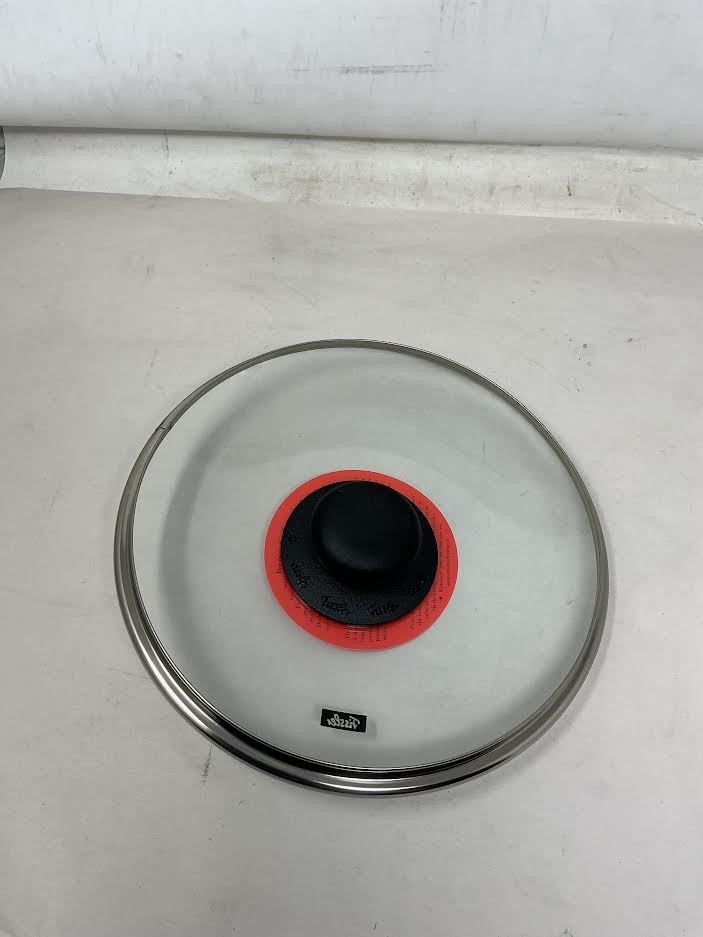 Fissler FSSFIS5855 Vitaquick FIS5855 Glass Lid, 8.7″, Stainless Steel